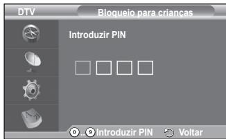 SAMSUNG PS50A557 - Alterar PIN / Bloqueio para crianças - 4