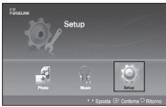 SAMSUNG PS50A557 - Uso del menu Impostazione - 1