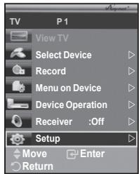 SAMSUNG PS50A557 - Easy Setting (Enostavna nastavitev) - 1