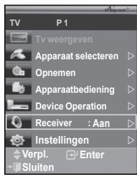 SAMSUNG PS50A557 - Luisteren via een ontvanger - 1