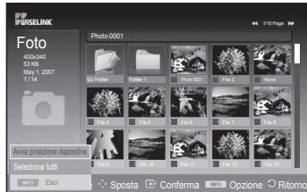 SAMSUNG PS50A557 - Proiezione di diapositive - 3