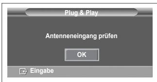 SAMSUNG PS50A557 - Wenn das Fernsehgerät zum ersten Mal eingeschaltet wird, werden automatisch einige Grundeinstellungen vorgenommen. Die folgenden Einstellungen sind verfügbar. - 4