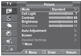 SAMSUNG PS50A557 - - Image Reset - 1