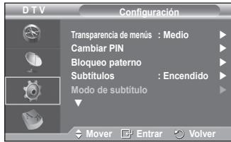 SAMSUNG PS50A557 - Previsualización del sistema de manos del DTV - 7