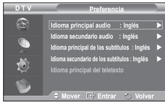SAMSUNG PS50A557 - Preferencias - 2