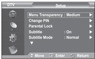 SAMSUNG PS50A557 - Change PIN / Parental Lock - 1