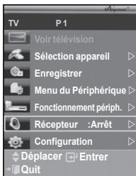 SAMSUNG PS50A557 - Écoute via un récepteur - 1