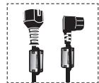SAMSUNG PS50A557 - Nucleo de ferrita (cable de alimentacion, S-Video, Componente) - 1