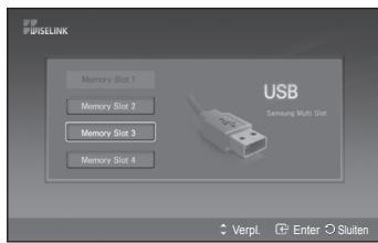 SAMSUNG PS50A557 - Het menu WISELINK gebruiken - 2
