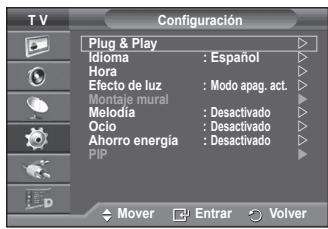 SAMSUNG PS50A557 - Memorización de la posición - 1