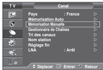 SAMSUNG PS50A557 - Mémorisation automatique des canaux - 4