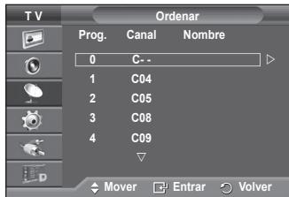 SAMSUNG PS50A557 - Bloqueo de canales - 6