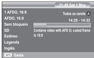 SAMSUNG PS50A557 - Quando estiver a ver um programa, pode aparecer informacoes adioncais sobre esse programa. - 1