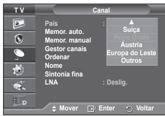 SAMSUNG PS50A557 - Memorizar canais automaticamente - 1