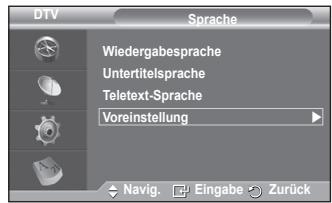 SAMSUNG PS50A557 - Voreinstellung - 2