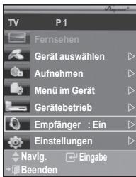 SAMSUNG PS50A557 - Sie können die Tonwiedergabe über einen Receiver anstelle des TV-Lautsprechers laufen setzen. - 1