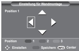 SAMSUNG PS50A557 - Abspeichern der Position - 2