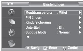 SAMSUNG PS50A557 - PINändern/Kindersicherung - 1
