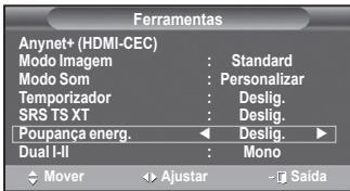 SAMSUNG PS50A557 - PIP Imagem em Imagem: PIP (Lig./Deslig.)/Fonte/Posicao/Programa - 1