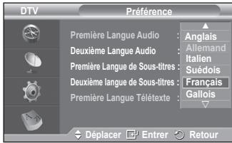 SAMSUNG PS50A557 - Préférence - 4