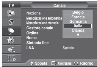 SAMSUNG PS50A557 - Memorizzazione automatica dei canali - 1