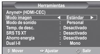 SAMSUNG PS50A557 - Configuración sencilla - 1