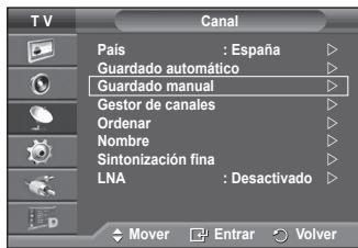 SAMSUNG PS50A557 - Modo de canal - 1
