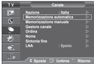 SAMSUNG PS50A557 - Memorizzazione automatica dei canali - 2