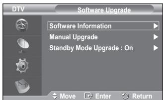 SAMSUNG PS50A557 - Standby Mode Upgrade:On/Off - 5