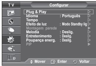 SAMSUNG PS50A557 - Memorizar a posicao - 1