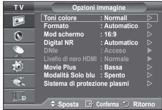SAMSUNG PS50A557 - É possible configurare le impostazioni dettagliate dell'imagine. - 2