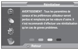 SAMSUNG PS50A557 - Réinitialiser - 6