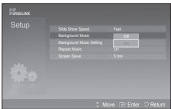 SAMSUNG PS50A557 - Background Music: - 1