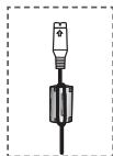 SAMSUNG PS58A676T1M - ➢ Tore magnétique (cordon d'alimentation, S-Viséo, composants) - 2