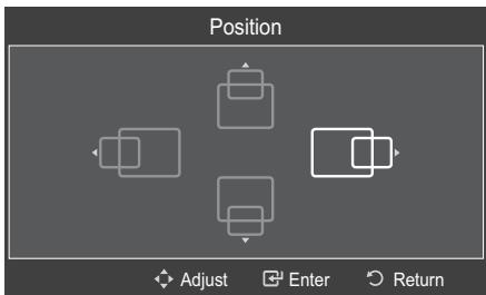 Position Adjust Enter Return