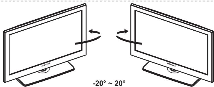 -20° ~ 20°