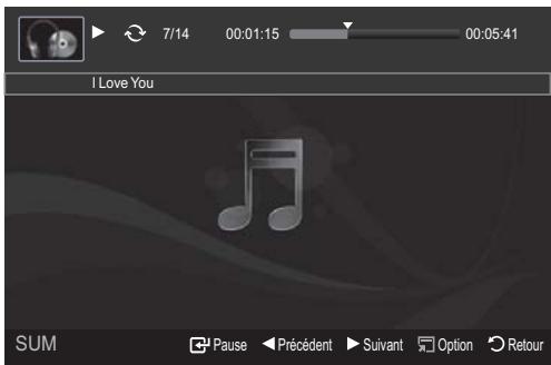 7/14 00:01:15 00:05:41 I Love You SUM Pause Précédent Suivant Option Retour