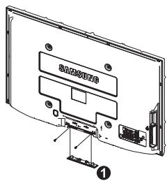 SAMSUNG PS58A676T1M - Assemblage de la base-support (en fonction du modèle) - 2