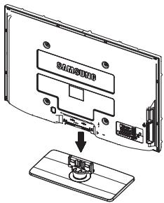 SAMSUNG PS58A676T1M - Assemblage de la base-support (en fonction du modèle) - 1