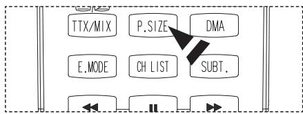 TTX/MIX P.SIZE DMA E.MODE CH LIST SUBT.