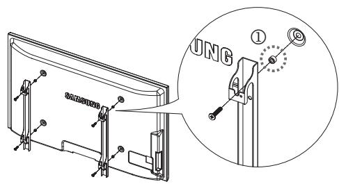 SAMSUNG PS58A676T1M - Préparation avant l'installation d'un dispositif de fixation murale - 2