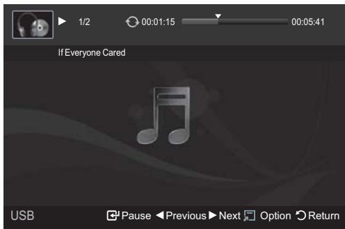 1/2 00:01:15 00:05:41 If Everyone Cared USB Pause Previous Next Option Return