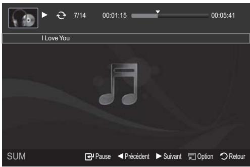 7/14 00:01:15 00:05:41 I Love You SUM Pause Précédent Suivant Option Retour