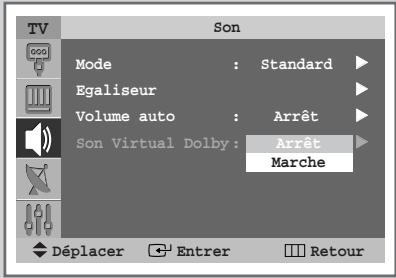SAMSUNG SP-43W6HL - Volume auto - 3