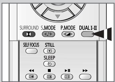 SAMSUNG SP-43W6HL - Sélection du mode son (selon modulo) - 2