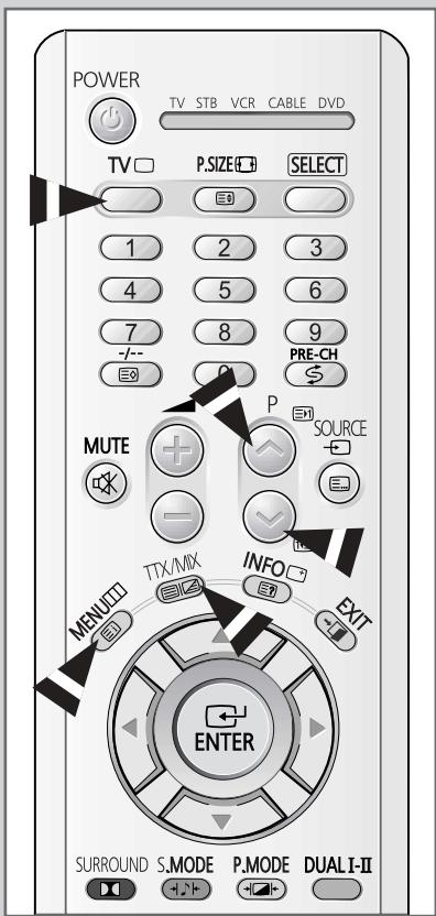 SAMSUNG SP-43W6HL - Affichage des informations télétexte - 2