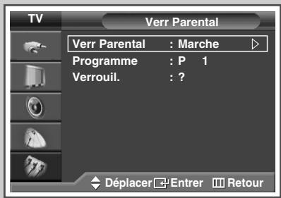 SAMSUNG SP-67L6HV - Verrouillage des canaux - 2