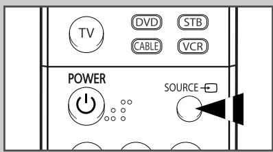 SAMSUNG SP-67L6HV - Visualisation d'une source de signal externe - 3