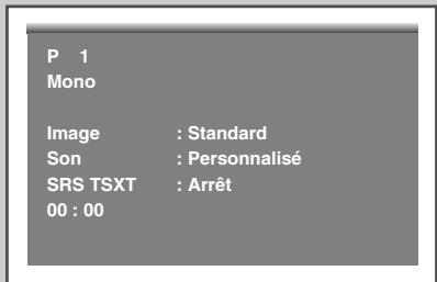 SAMSUNG SP-67L6HV - Informations d'affichage - 2