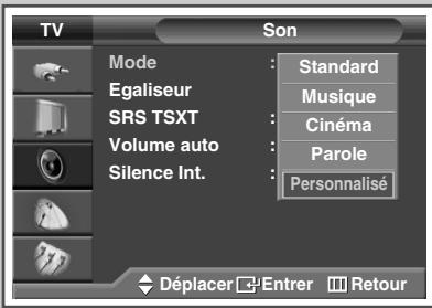 SAMSUNG SP-67L6HV - Changement de la norme Son - 2